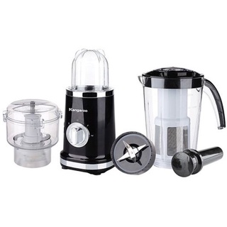 Máy xay sinh tố đa năng 3 cối màu đen Kangaroo KG3B2
