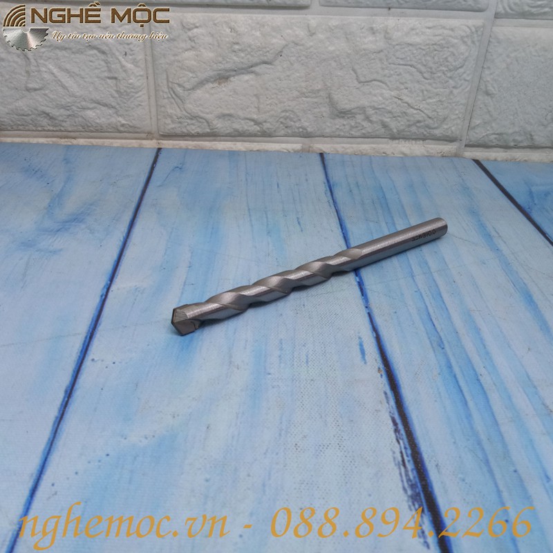 MŨI KHOAN BÊ TÔNG UNIKA B10.0X150mm chân tròn dùng với máy khoan có búa - Nghề Mộc