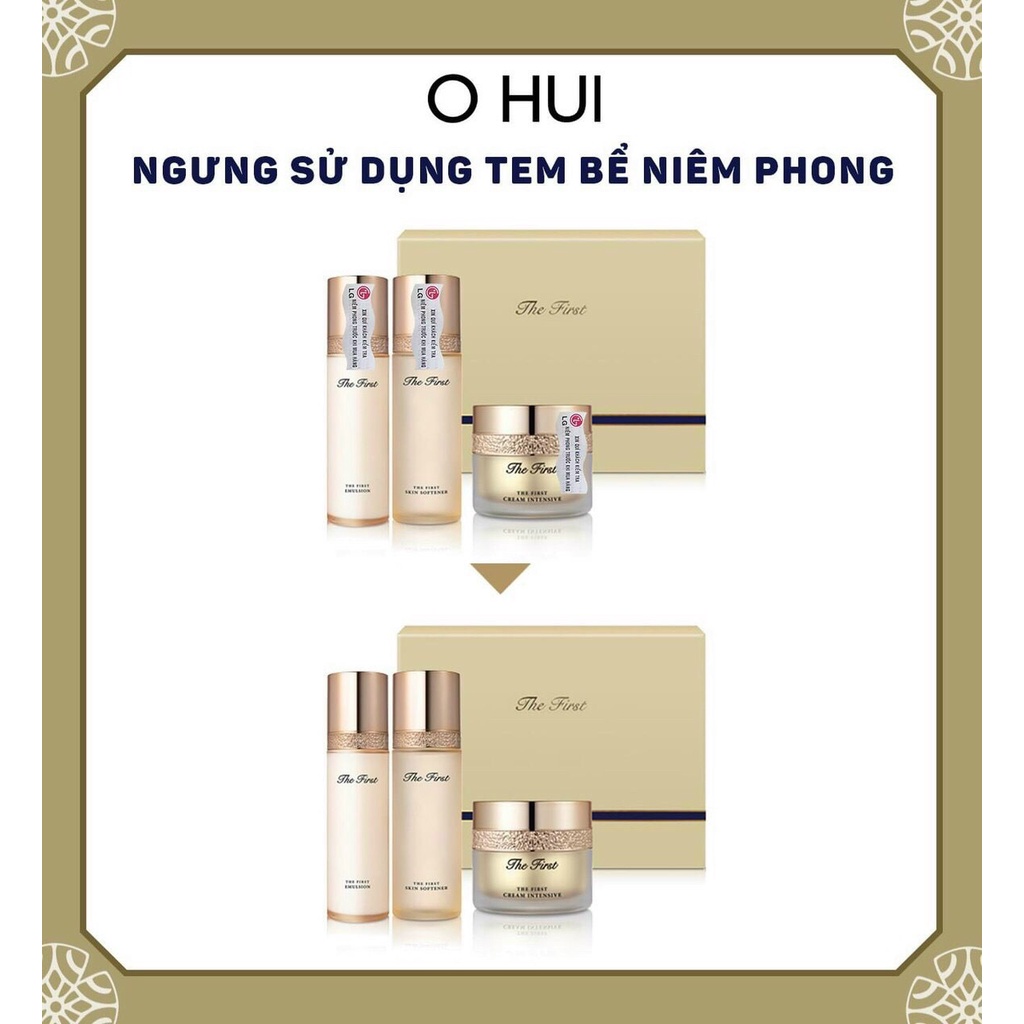 Set dưỡng Whoo Tái Sinh nước sữa kem mini- Hàng Cty - Date: 2024