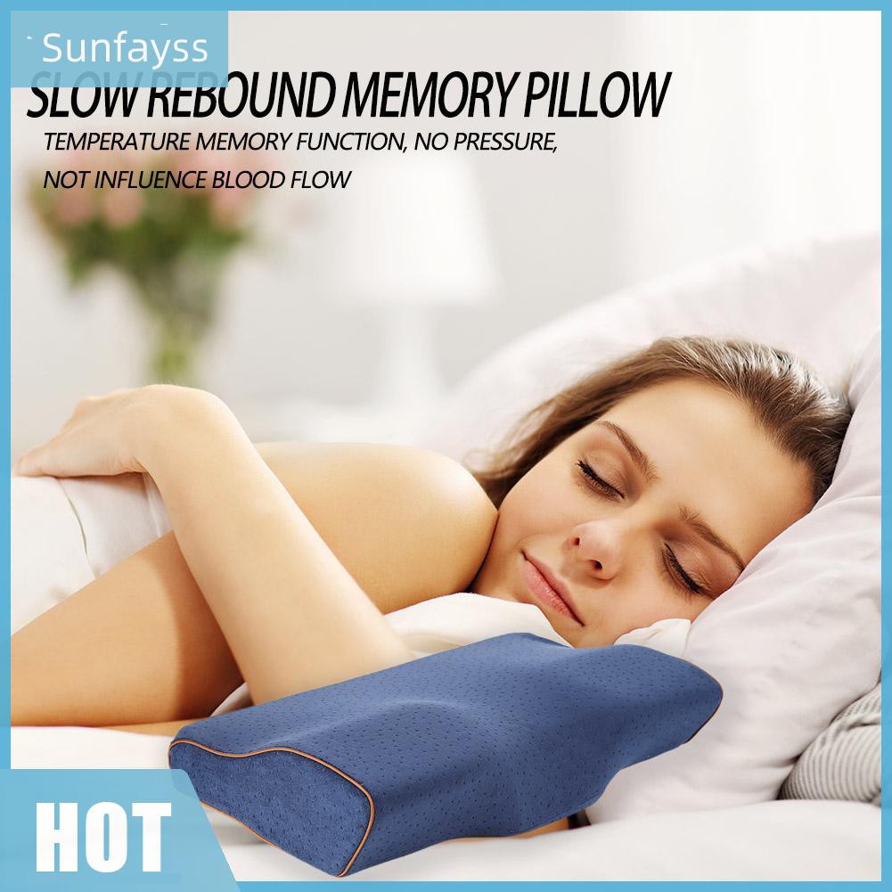 SF Gối Xốp Chỉnh Hình Cổ Chăm Sóc Sức Khỏe Tiện Dụng