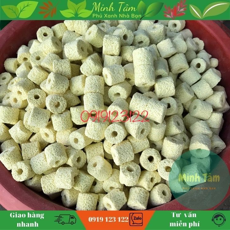 Sứ nhẫn vàng - sứ lọc bể cá gói 500gr