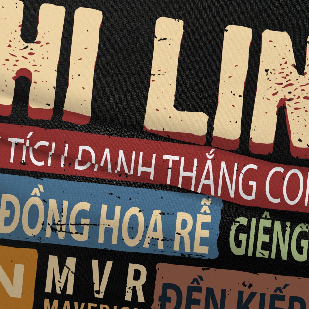 Áo thun Unisex phông cotton Chí Linh ao cặp gia đình fact UNDER MVR BB4256