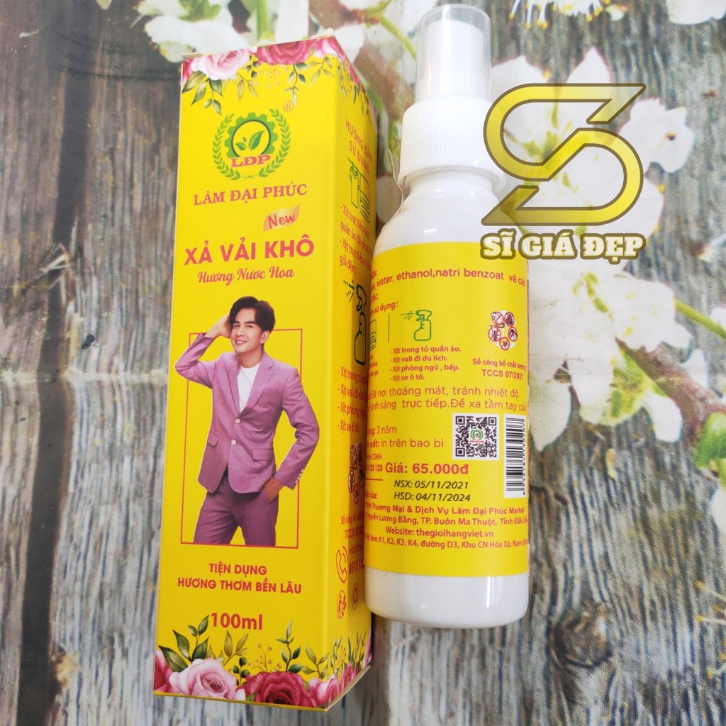 Xả vãi khô hương nước hoa  Đan trường-Lâm Đại Phúc