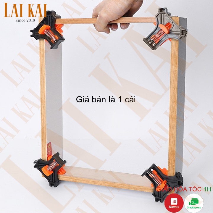 Kẹp góc vuông kẹp gỗ