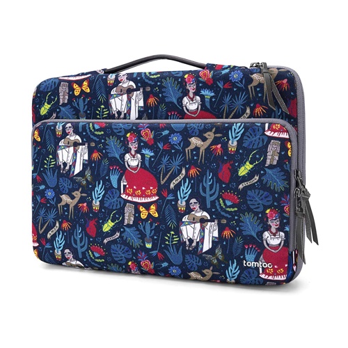 Túi Xách Chống Sốc 13" For Macbook TOMTOC (USA) A14 Briefcase (Dazzling Blue/ Black/ Silver Gray/ Red/ Blue)
