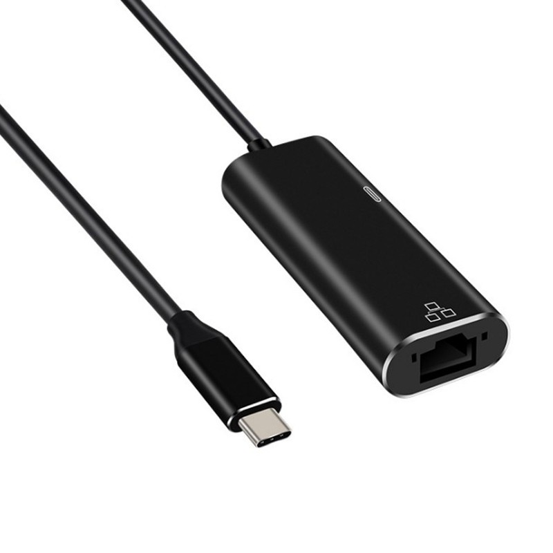 USB C to Ethernet Adapter RJ45 Gigabit Ethernet LAN Network Adapter 1000Mbps Network Hub for MacBook Pro Xiaomi