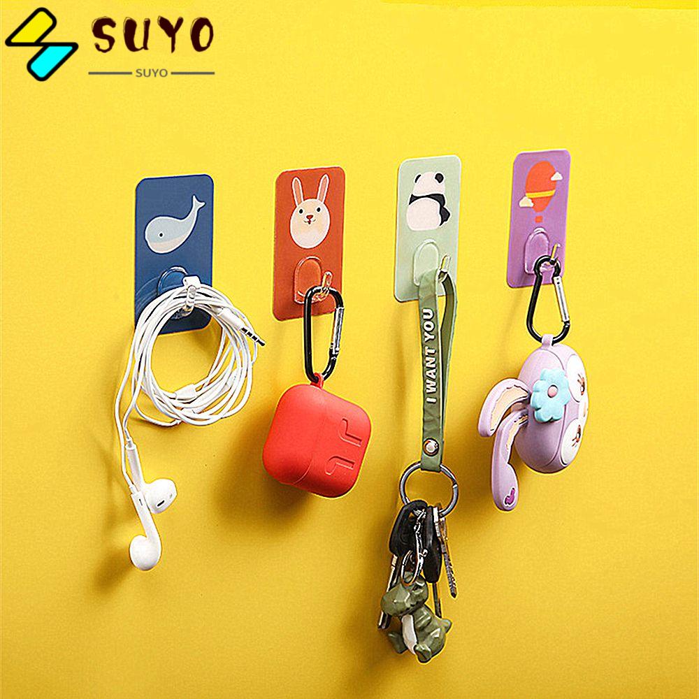 1 móc dán tường hình thú hoạt hình dễ thương không cần đục lỗ chịu lực tốt