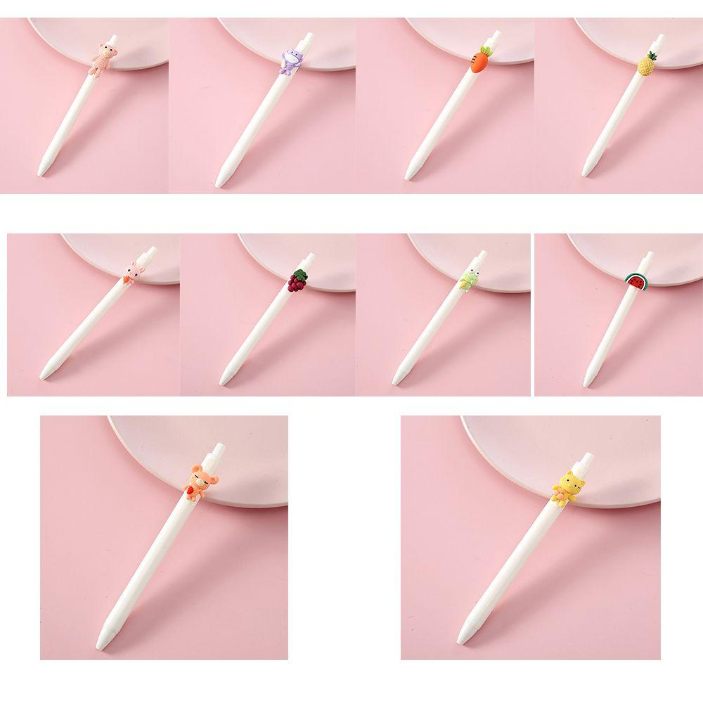 Bút Mực Gel Nhanh Khô Họa Tiết Hoạt Hình Dễ Thương Tiện Dụng Cho Văn Phòng