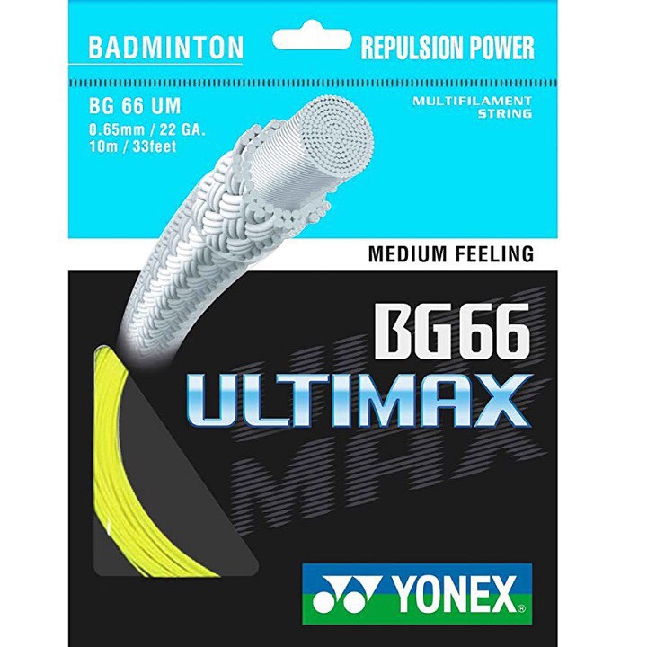 LƯỚI CẦU LÔNG CHÍNH HÃNG YONEX BG66 Ultimax