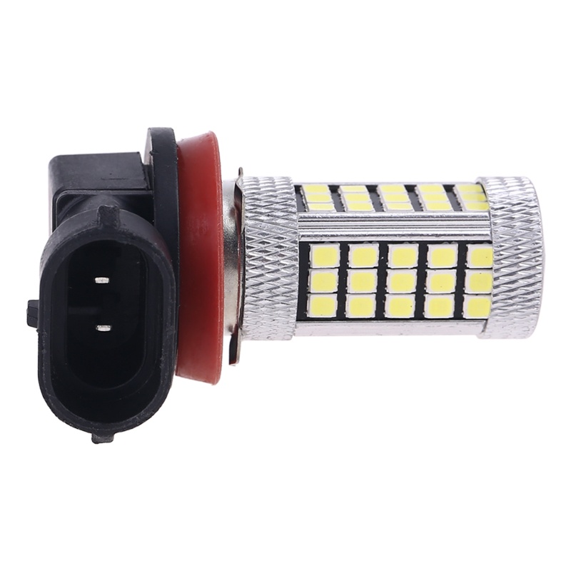 Đèn LED Chiếu Sương Mù DC 12V H11 2835 66 LED 6000K Ánh Sáng Trắng Mới
