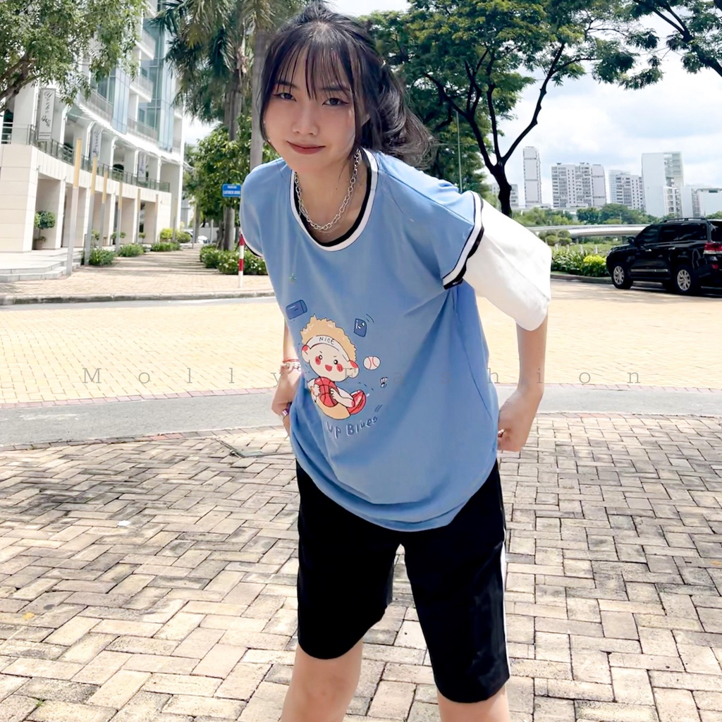 Set Đồ Bộ Bóng Rổ Nam Nữ BOY NICE phong các Ulzzang, Phom Unisex Freesize Molly Fashion