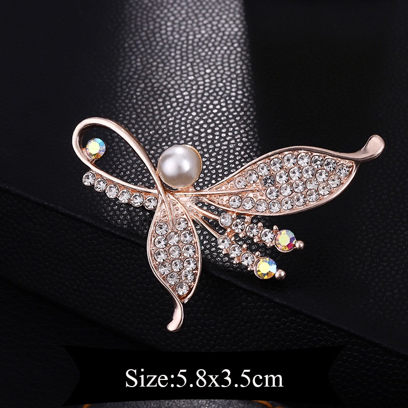 Ghim Cài Áo Hình Hoa Tulip Đính Đá Nhân Tạo Thời Trang Cho Nữ