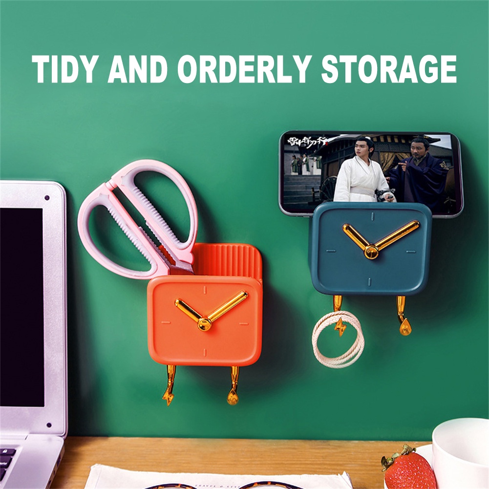 Hộp Đựng Điều Khiển Từ Xa / Điện Thoại Gắn Tường Không Cần Đục Lỗ Cho Nhà Tắm