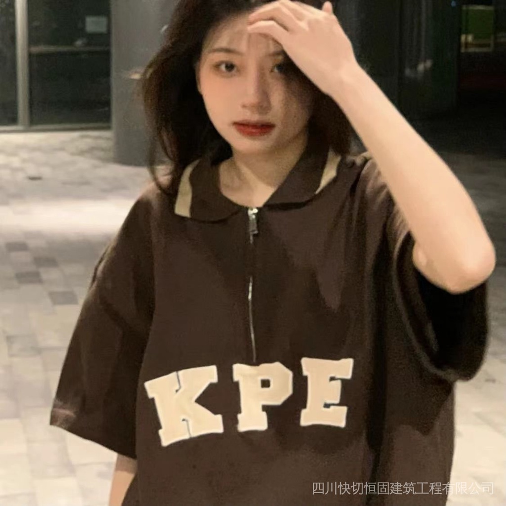 Áo Thun polo Ngắn Tay Phong Cách Năng Động Trẻ Trung Dành Cho Nữ