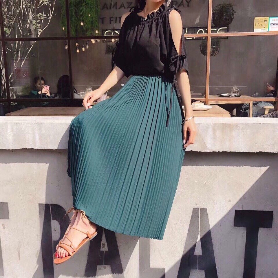 Chân Váy Dập Ly Loại Đẹp Mã 1811_Xưởng May Quang Anh