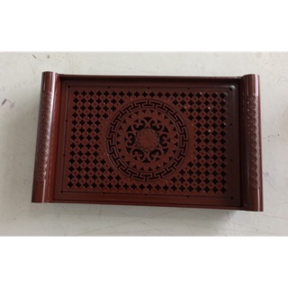 Khay trà giả gỗ