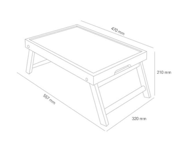 Bàn laptop/Bàn ăn bệt mini xếp gọn