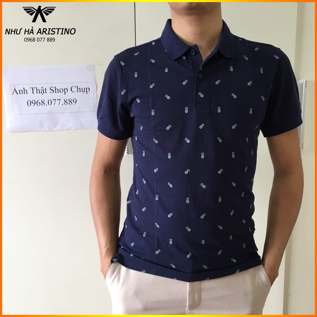 Áo Polo Aristino APS040s8 Trẻ Trung Phong Cách-Slim S/M/XXL