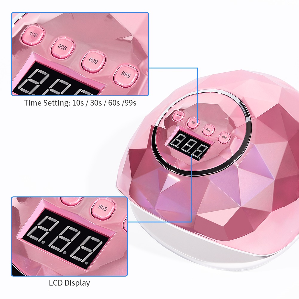 Đèn LED UV Sấy Khô Sơn Móng Tay F6 Chuyên Dụng