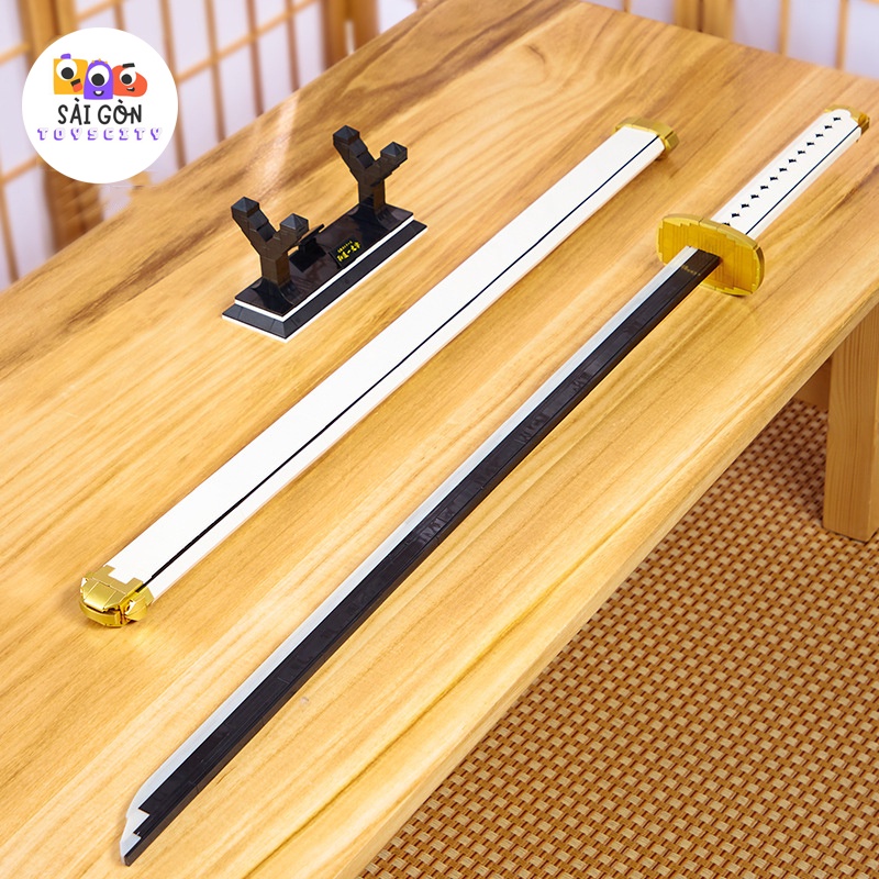 Đồ Chơi Lắp Ráp Mô Hình Thanh Kiếm KATANA Wado Ichimonj Dạ Quang Của Zoro Trong Đảo Hải Tặc DK1509 Với 806 PCS