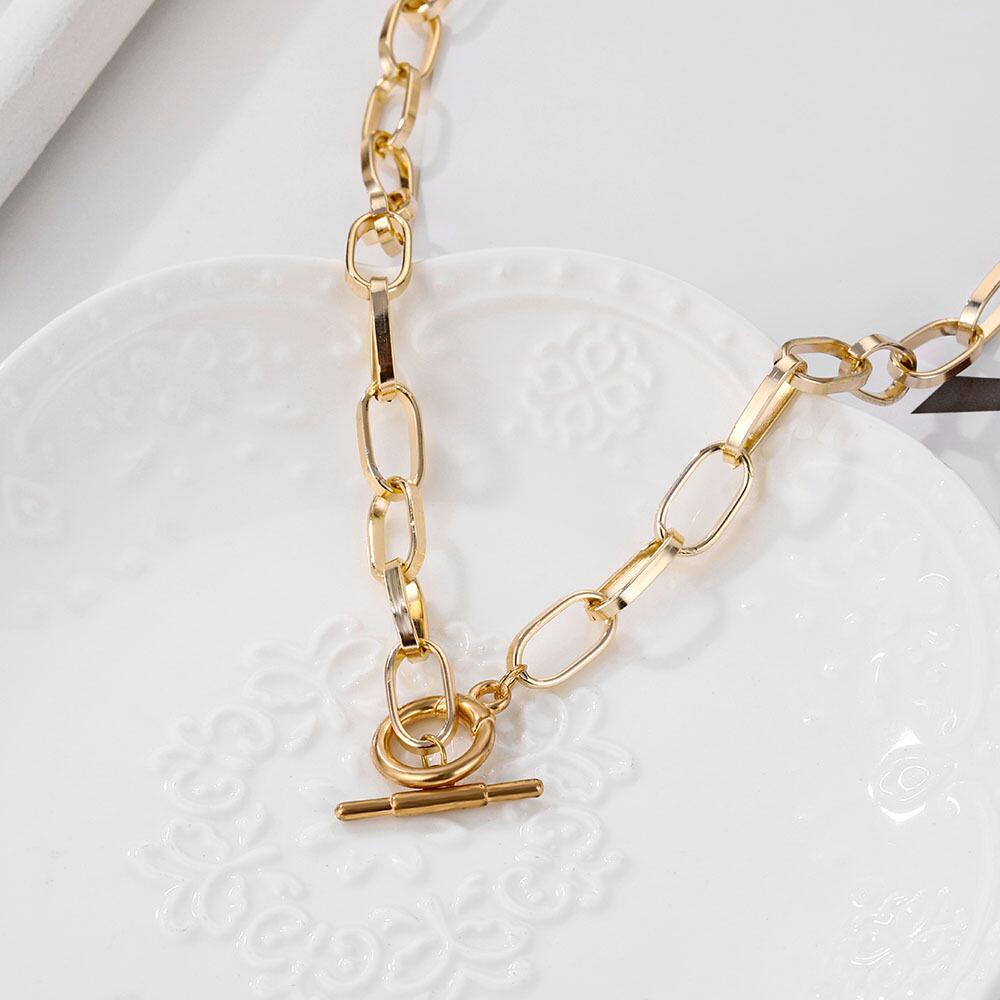 Vòng Cổ Choker Bằng Hợp Kim Kẽm Phong Cách Punk Vintage Dành Cho Nữ