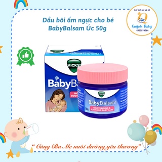 Dầu Bôi Ấm Ngực Vic Babybalsam Úc