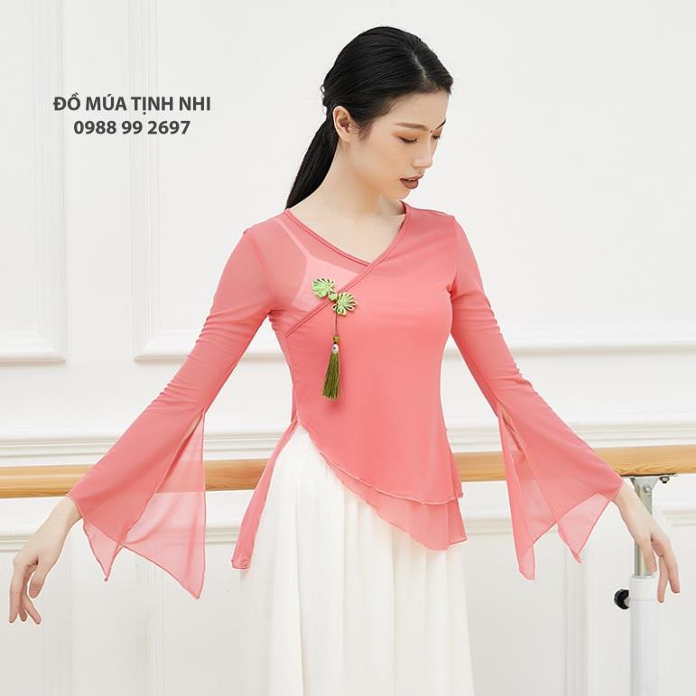 Áo múa dân tộc thiết kế tinh tế A142 - Đồ Múa Tịnh Nhi