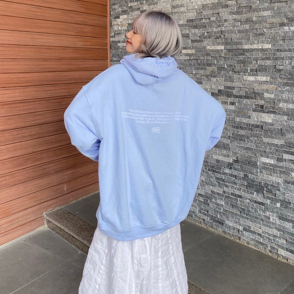 HOODIE FULLZIP "STORY" PURPLE HEATHER | BigBuy360 - bigbuy360.vn