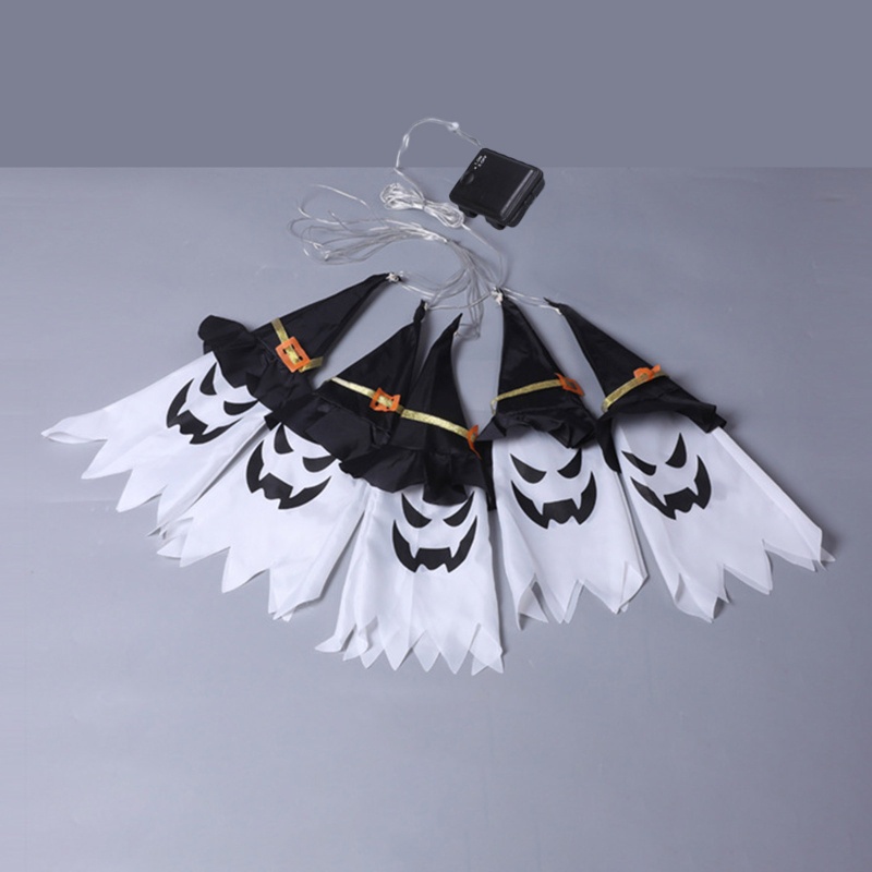 QQ Dây Đèn Led Nhiều Màu Sắc Treo Tường Trang Trí Tiệc Halloween