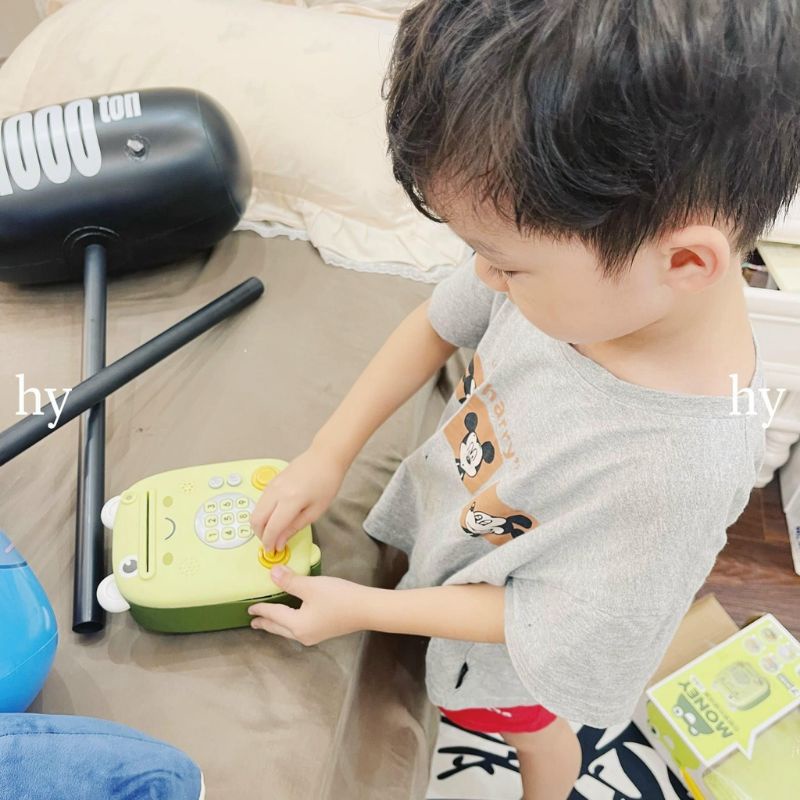 Két đựng tiền mini cho bé yêu, Hộp tiết kiệm mini có khóa, Heo bỏ tiền-Lợn bỏ tiền tiết kiệm