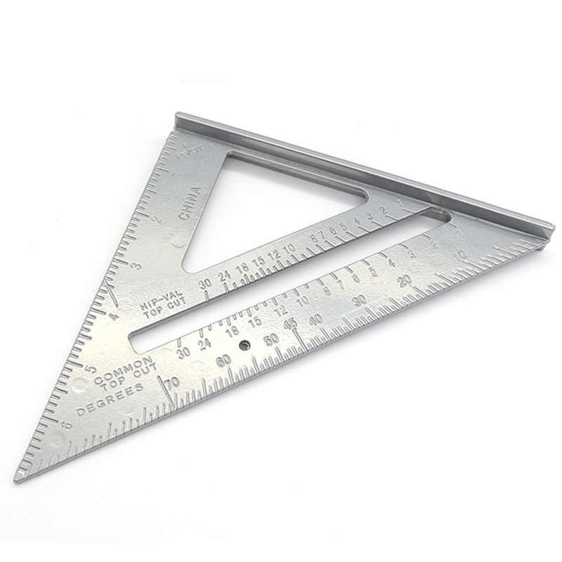 Thước đo góc 7inch/30cm bằng hợp kim nhôm chuyên dụng cho thợ mộc