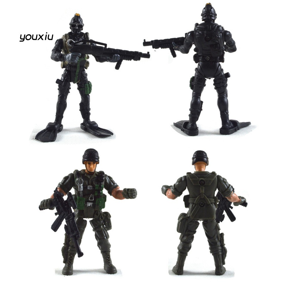 Set 6 Mô Hình Đồ Chơi Người Lính Quân Đội Cho Bé