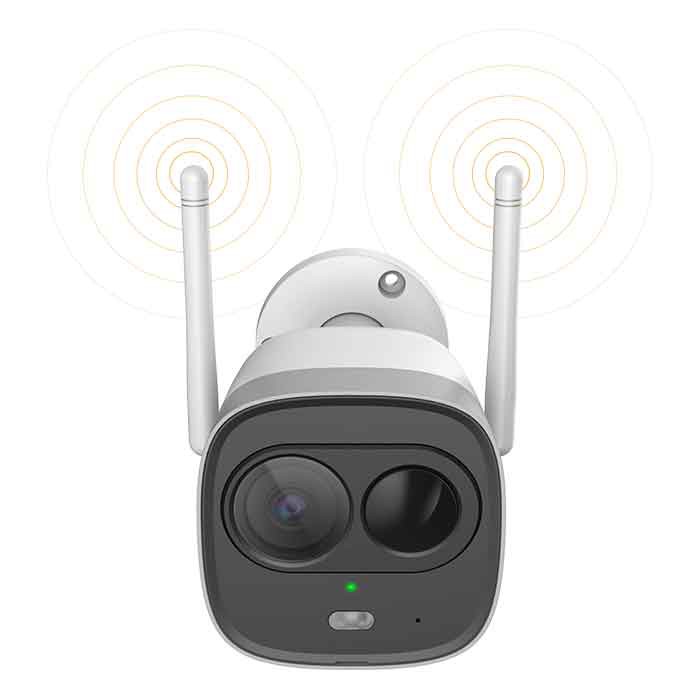 Camera IP WiFi ngoài trời 2.0 Megapixesl KBVISION KN-2003WN.PIR