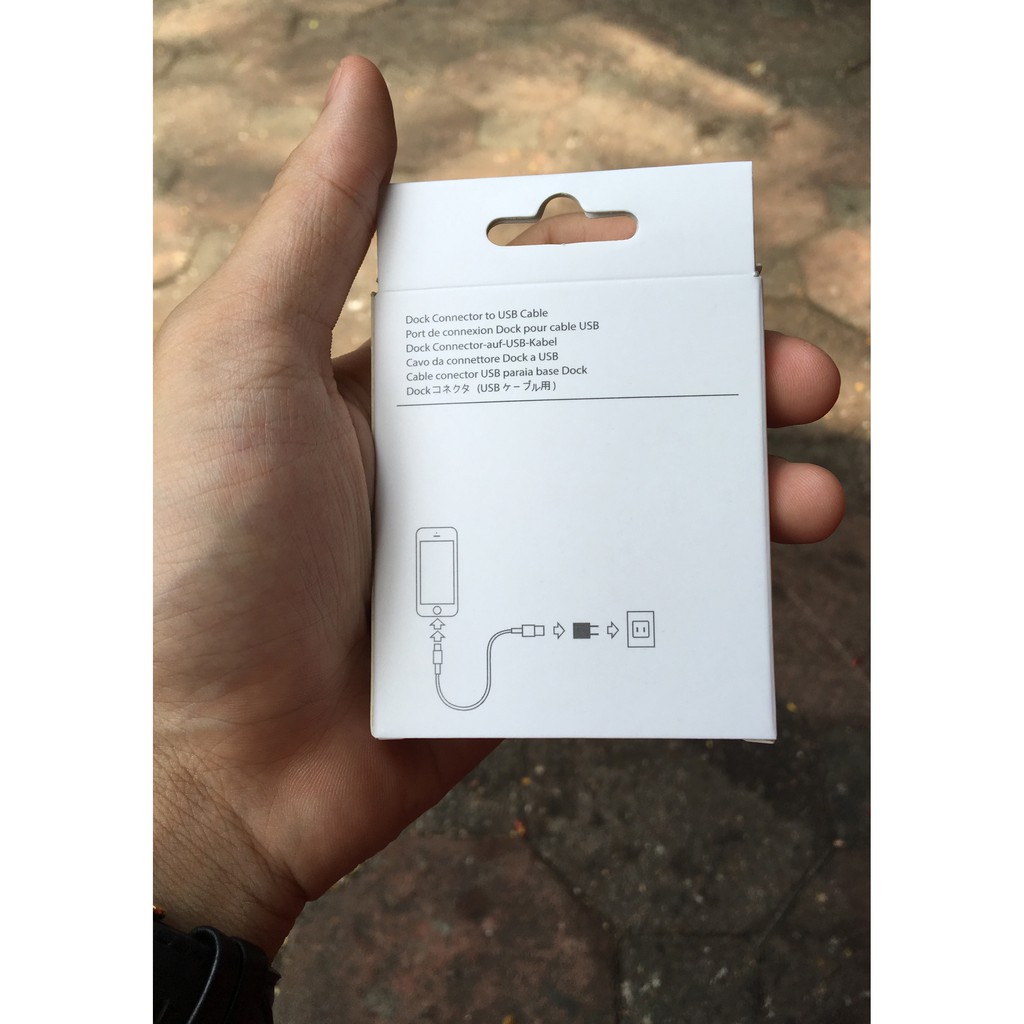 Dây Sạc Iphone Zin Chính Hãng , Chiều Dài 1m . Bảo Hành 30 Ngày.