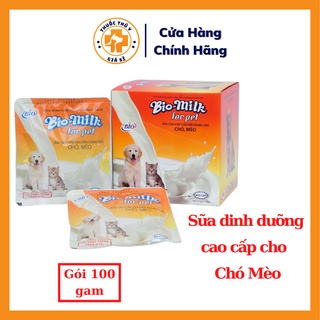 Sữa Dinh Dưỡng Cho Chó Mèo BIO MILK FOR PETS 100G, Chăm Sóc Sức Khỏe Cho Chó