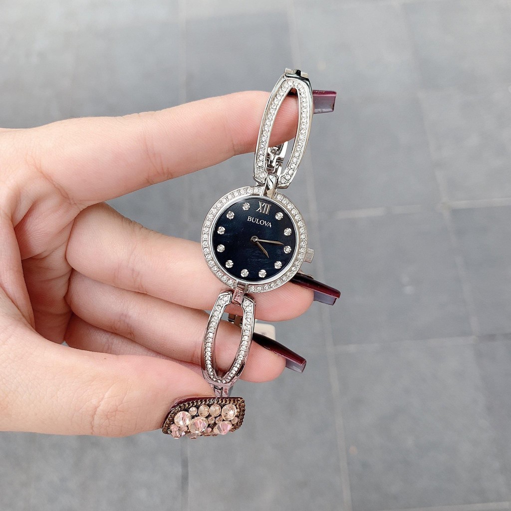 Đồng hồ nữ Bulova 96L224 - Máy Quartz pin - Mặt kính khoáng