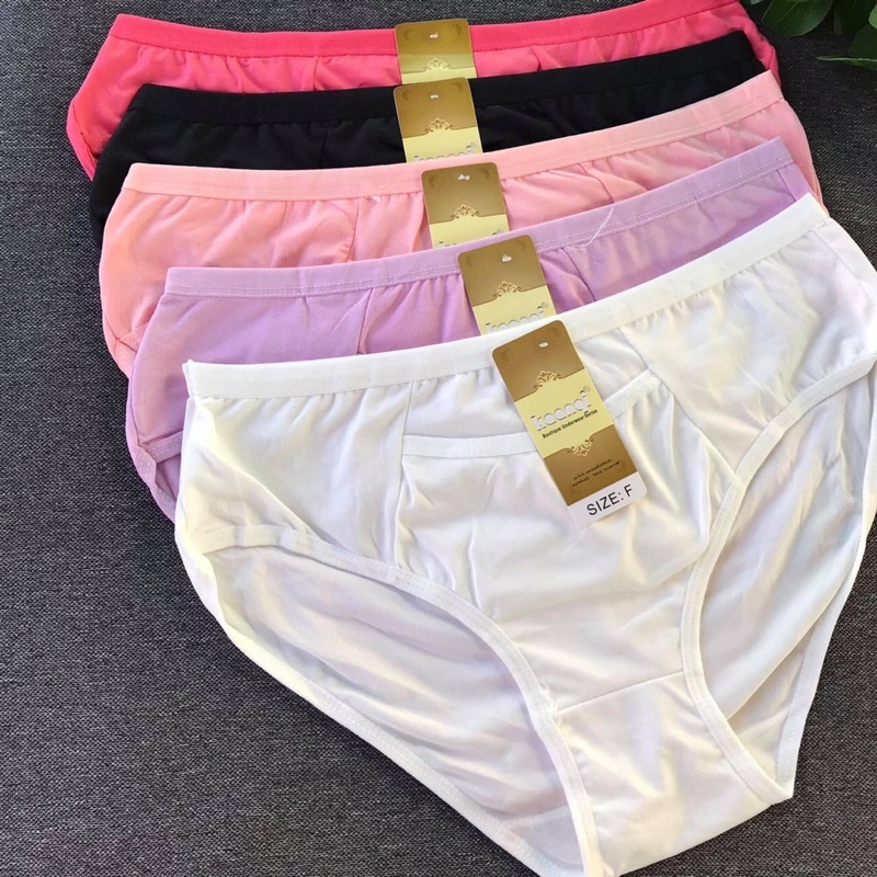 Set 10 Quần Lót Cotton Có Túi 843 từ 55 tới 75kg