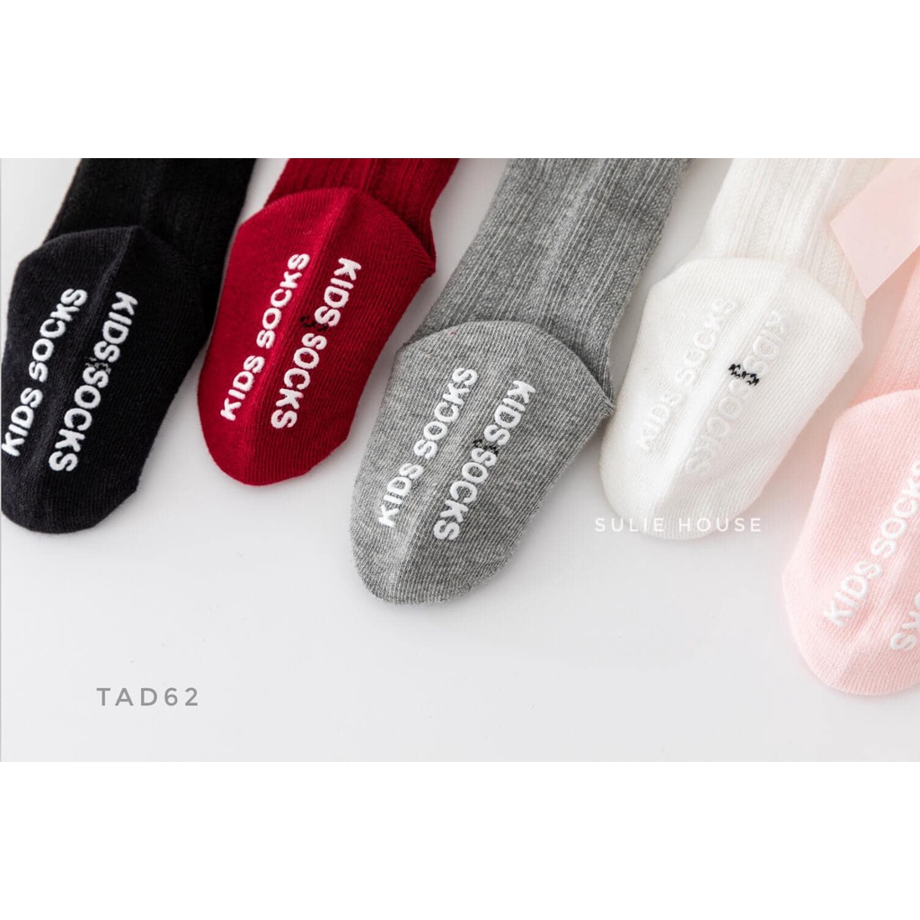 Tất đùi len tăm nơ cạnh chống trượt - TAD62
