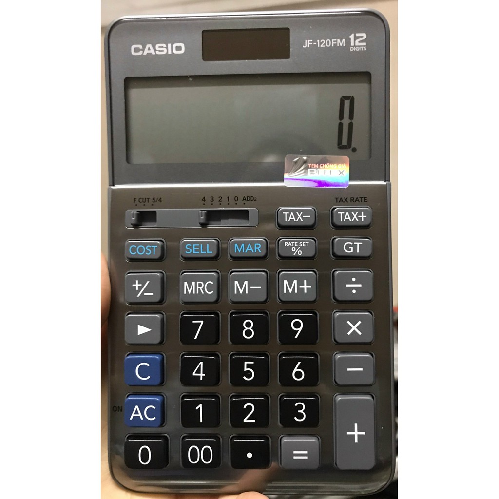 Máy tính Tiền Casio JF-120FM Chính Hãng