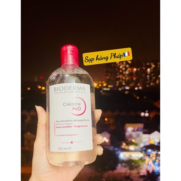Tẩy trang Bio xanh - hồng 500ml