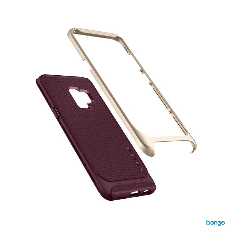 Ốp lưng Samsung Galaxy S9 SPIGEN Neo Hybrid - Burgundy