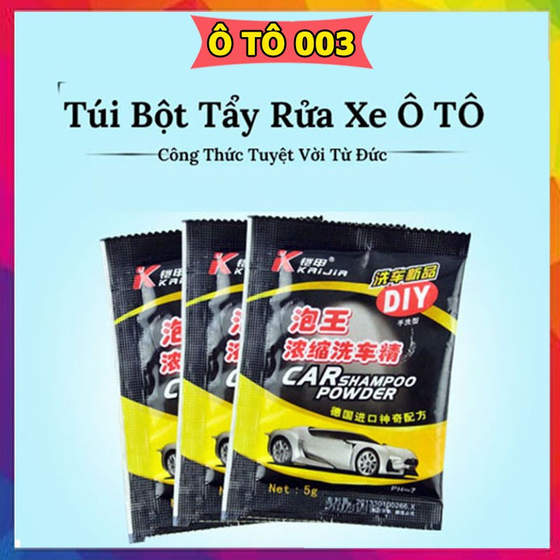 Bột Rửa Xe Ô Tô Shampoo Powder