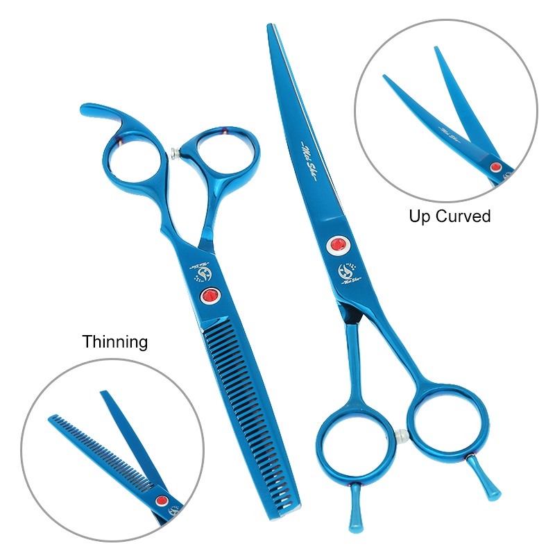 Kéo cắt tỉa lông thú cưng Meisha B0025A 7.0" bằng thép 440C