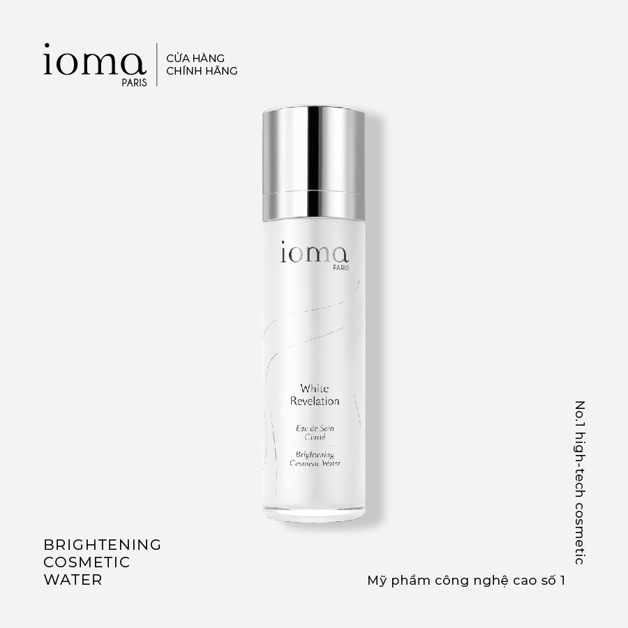 Nước hoa hồng Ioma Paris Brightening cosmetic Water - 140 ml