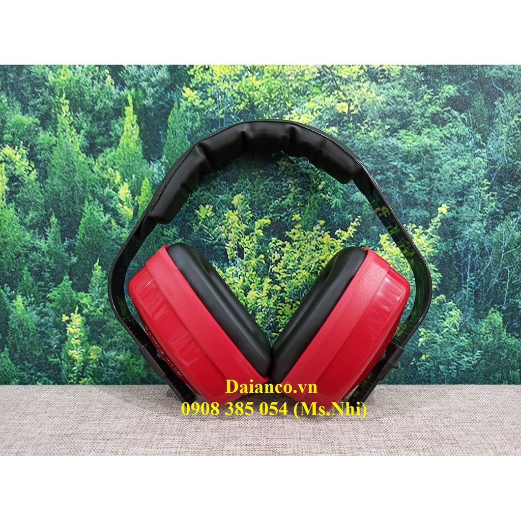 Chụp tai chống ồn bảo vệ tai- Blue Eagle EM92- 2 Màu Xanh Dương và Đỏ- Hàng chính hãng, có sẵn