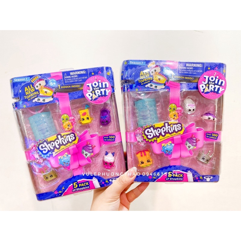 Hộp Shopkins season 7 fullbox