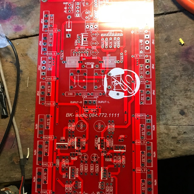 PCB công suất 2 kênh 800W (BK2K16S)