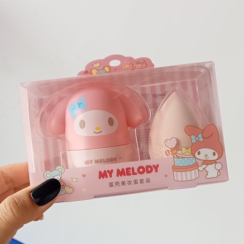 Bộ Mút Trang Điểm Thiết Kế Hình Quả Trứng Thời Trang Xinh Xắn