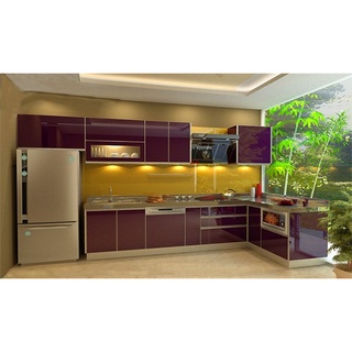 Tủ Bếp Gỗ Công Nghiệp An Cường Acrylic HP223 ( FREESHIP nội thành Hà Nội , Hà Nam ,Thái Bình , Nam Định ,Ninh Bình )