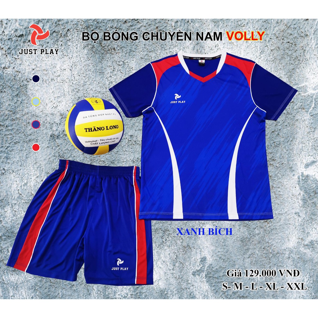 QUẦN ÁO BÓNG CHUYỀN JUSTPLAY NAM VOLLY